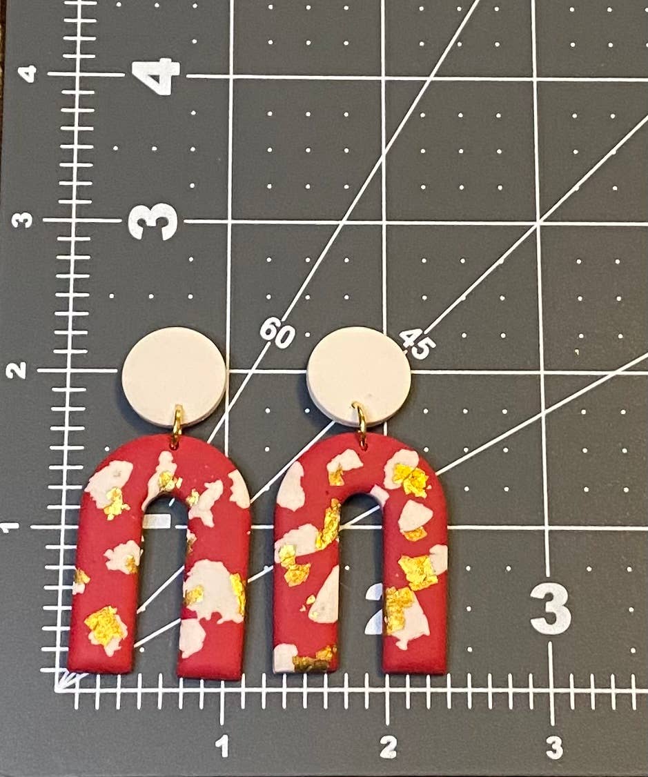 Clay Arch Earrings