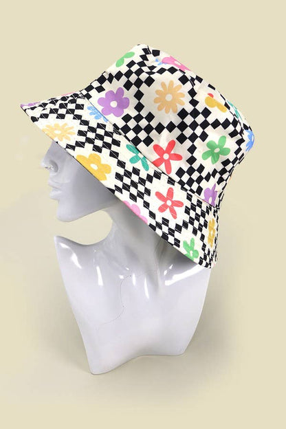FLORAL BUCKET HAT | 40HW717