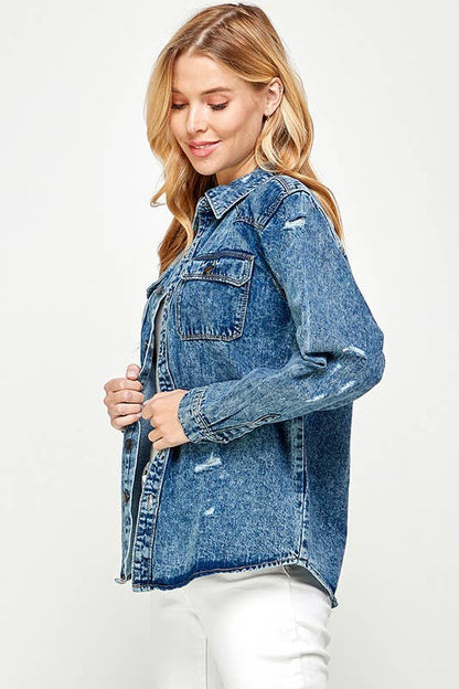 Women's Denim Shirts (OPEN)