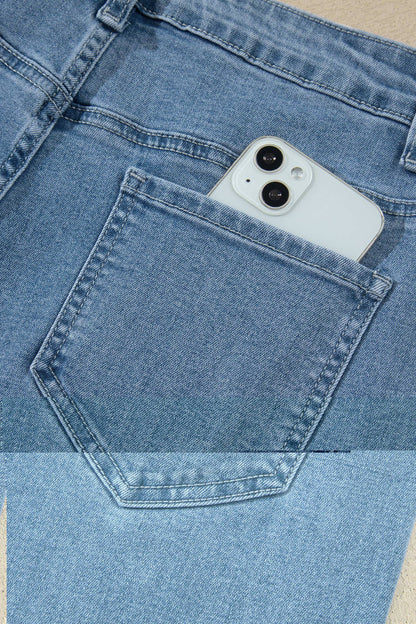 66 Seam Rivet Detail Regular Fit Ankle Length Jeans (4-16)