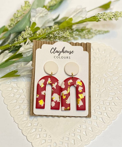 Clay Arch Earrings