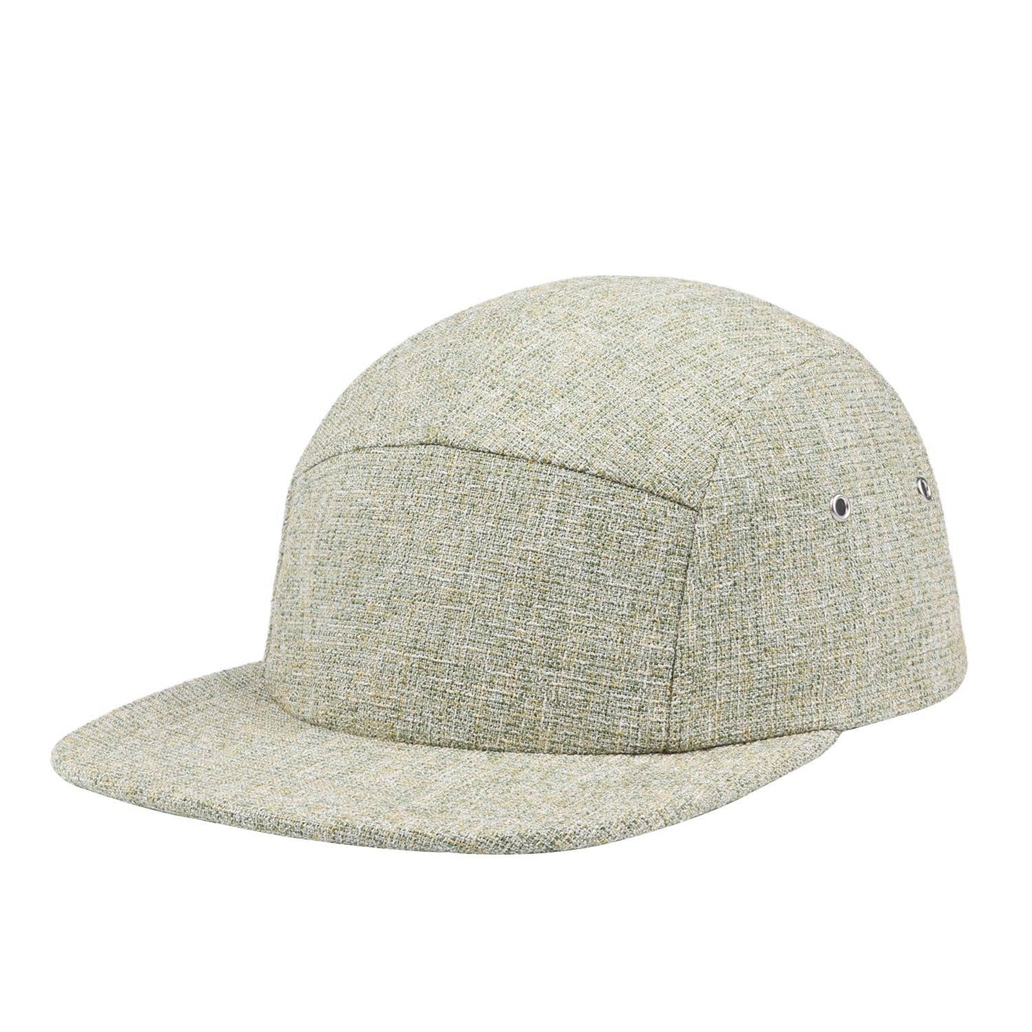 HatPhile Urban Weave 5-Panel Hat – Modern Minimalist Texture for Everyday Streetwear