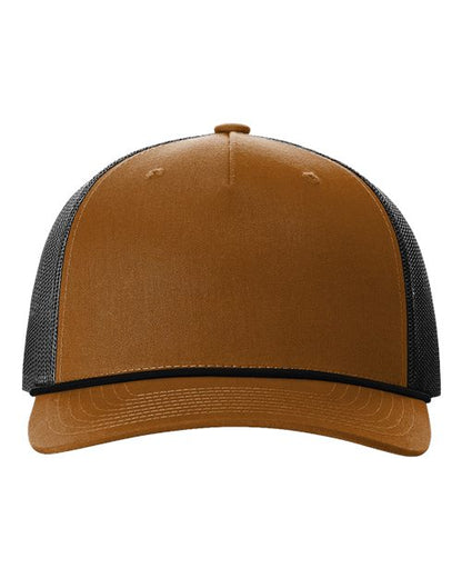 Five-Panel Trucker with Rope Cap