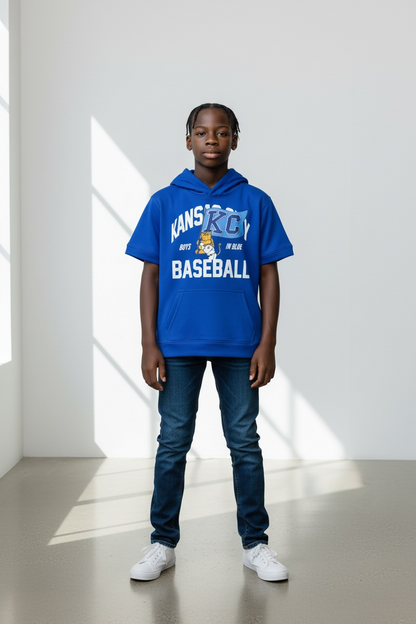 Royals Short Sleeve Hoodie
