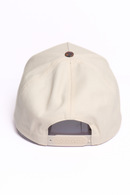 MAMA embroidery Camo Brim 5 Panel Two Tone Cap