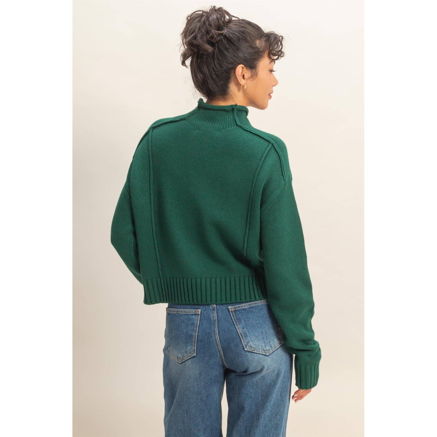 High Roll Neck Sweater