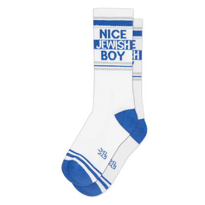 Nice Jewish Boy Gym Crew Socks