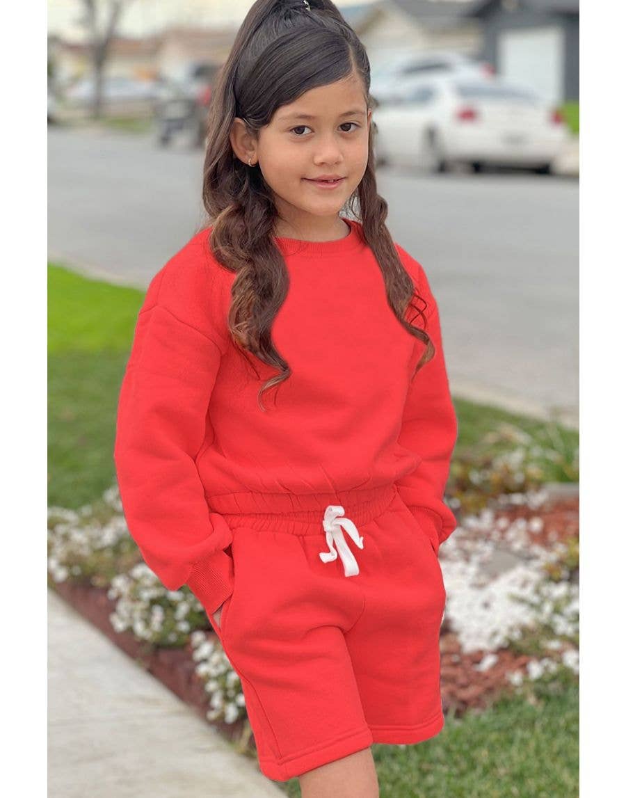 TKSS-22-3001T Toddlers 2 pc Short JogSet