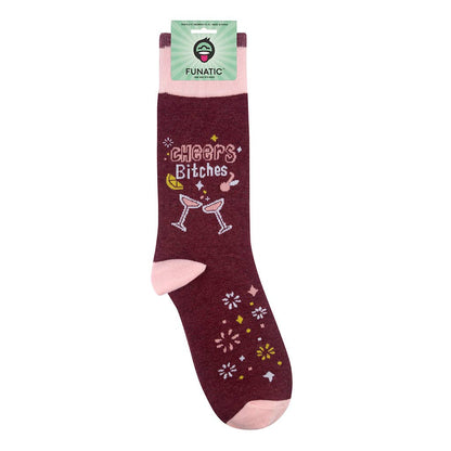 Cheers Bitches  Socks - Closeout | Funatic