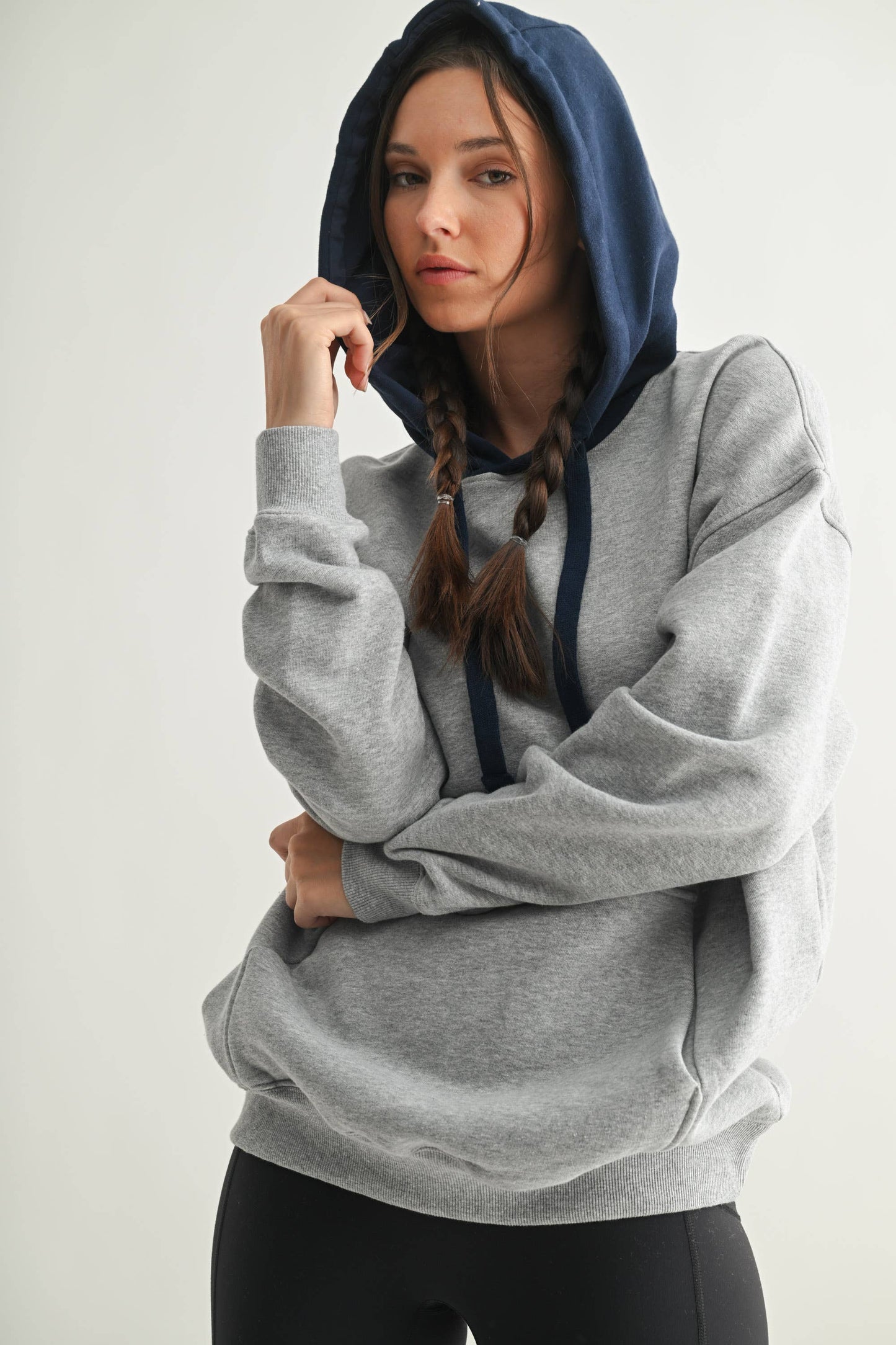 DualTone Fleece Hoodie