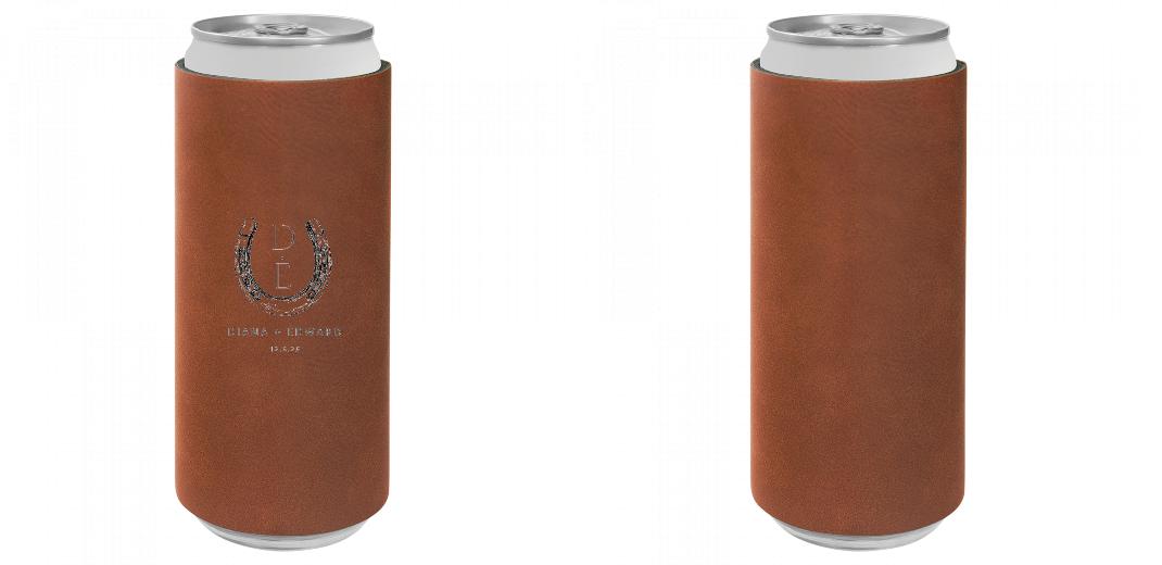 Leatherette Slim Beverage Holder