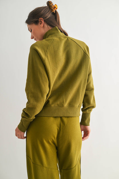 Malibu Raglan Sleeve Turtleneck