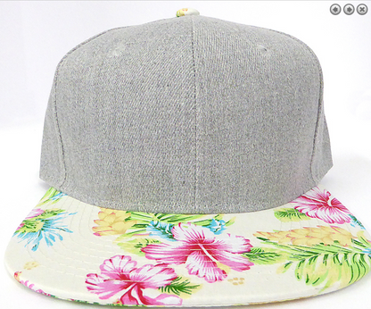 Custom Party Snapback Hats - Rectangle Patch