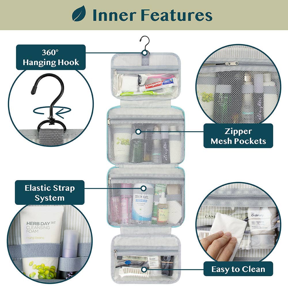 Modern Hanging Toiletry Organizer Bag
