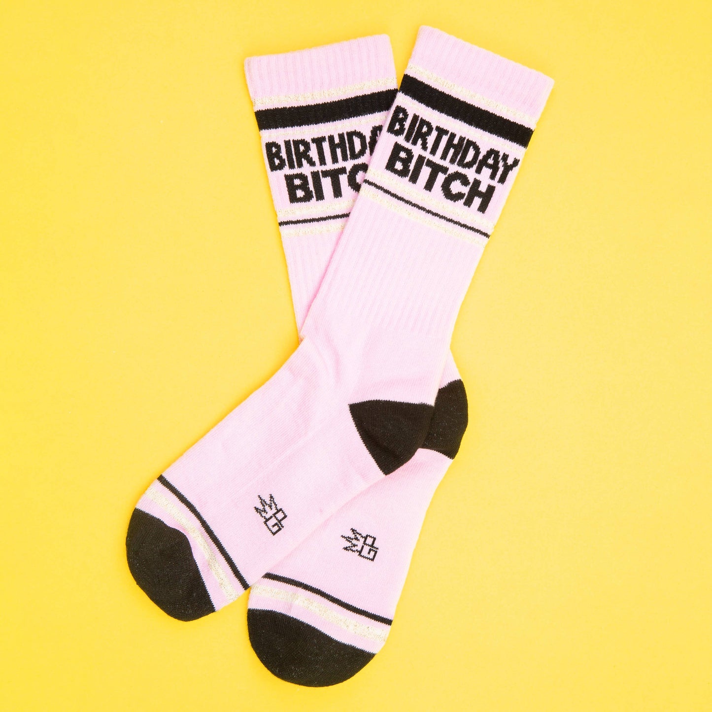 Birthday Bitch Gym Crew Socks