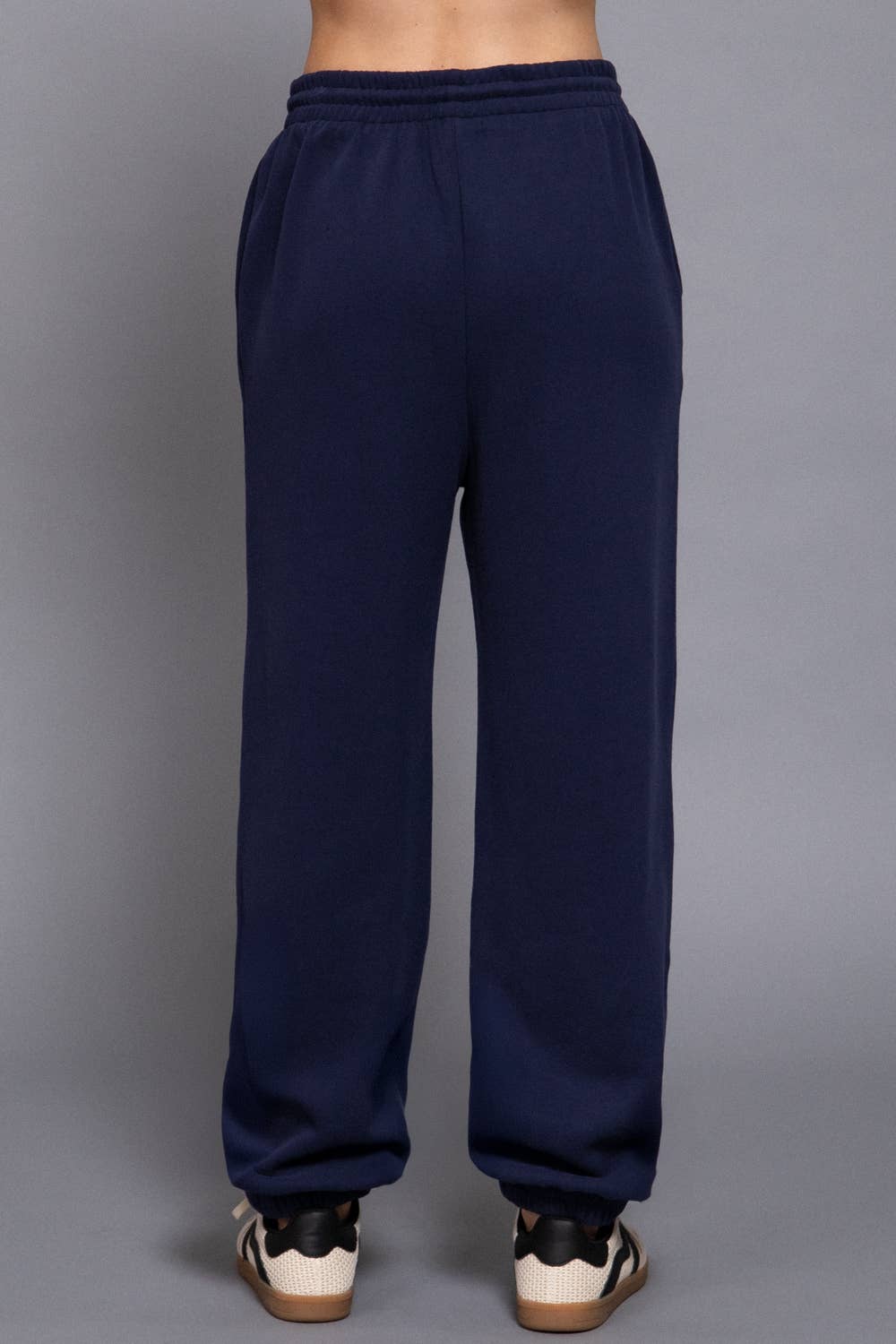 Elastic Waist Soft Jogger Pants