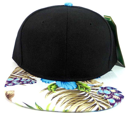 Custom Party Snapback Hats - Rectangle Patch