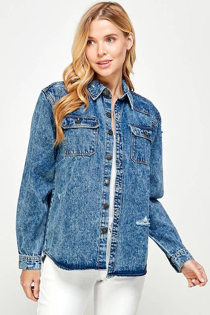Women's Denim Shirts (OPEN)