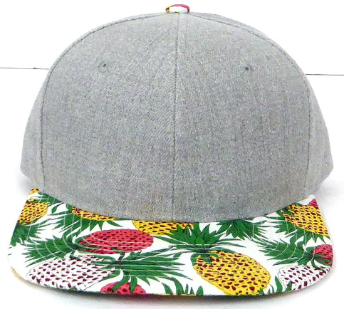 Custom Party Snapback Hats - Rectangle Patch