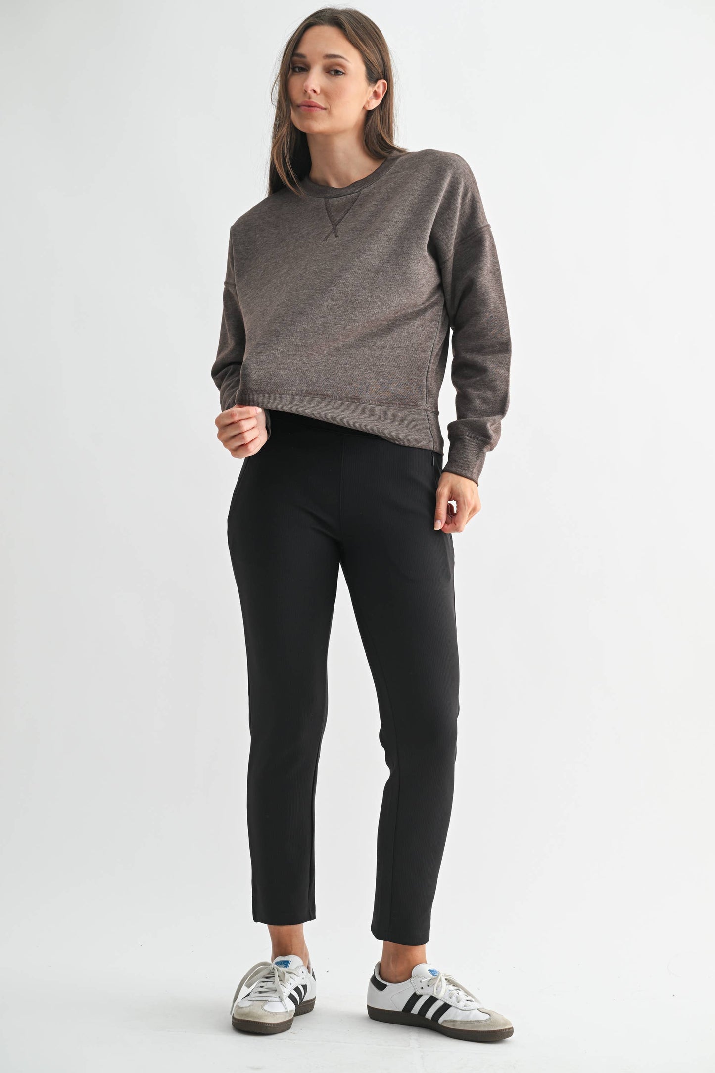 Burned Out Crewneck Sweater