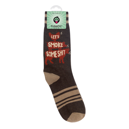 Let's Smoke Some Shit Bbq Socks | Funny | Funatic