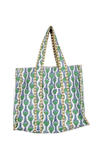 Organic Reversible Quilted Tote Bag | 40P575