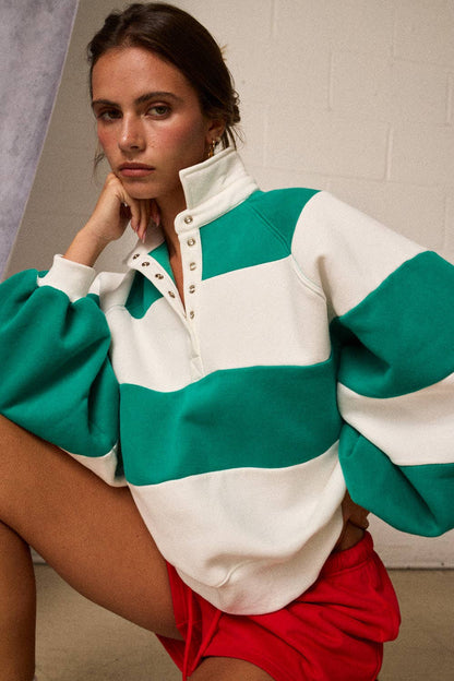 PT16060-3 - Everly Striped Pullover