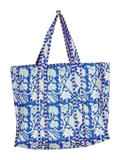 Organic Reversible Quilted Tote Bag | 40P575