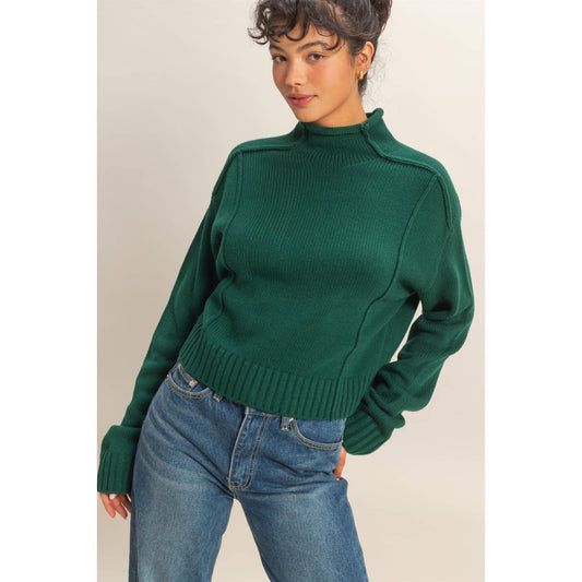 High Roll Neck Sweater