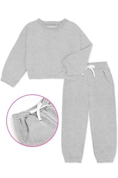 TKSS-22-3002T Toddler's 2 pc Pant Jog Set