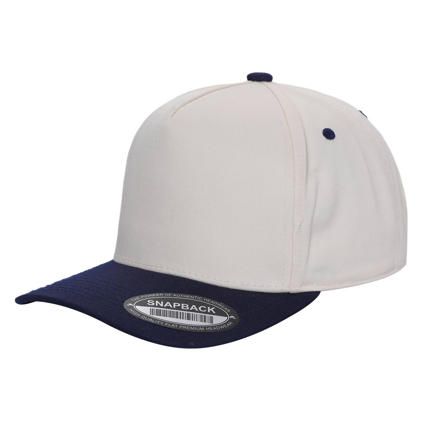 TC2>2 Tone Blank 5Panel Mid Provile Baseball Cap
