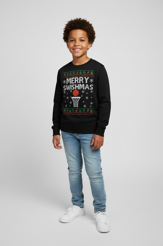 Merry Swishmas Youth Sweatshirt