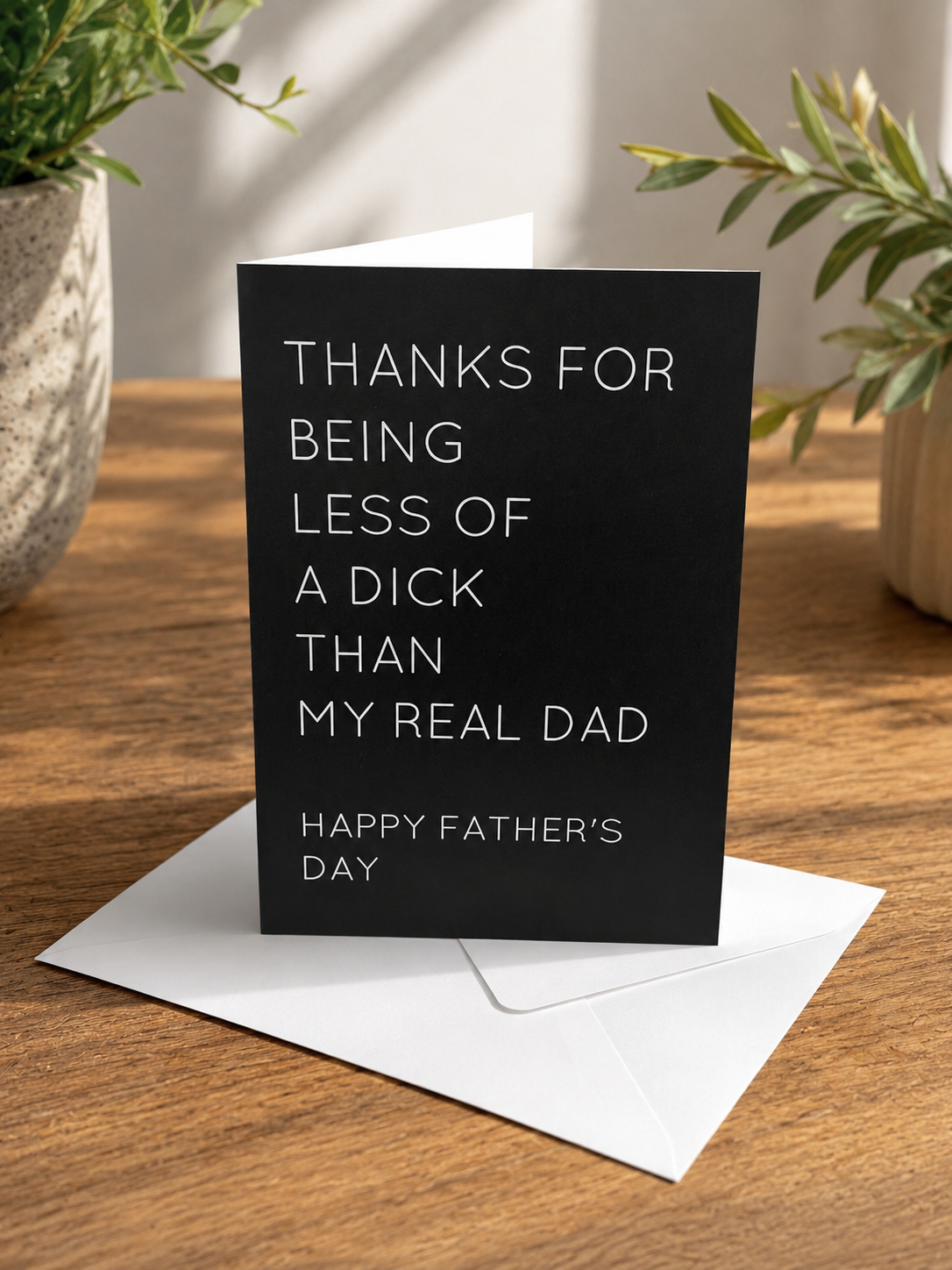 Step-Dad Fathers Day Card - Perfect Gift for Step-Dads, Funny gift, Ideal for Expressing Gratitude and Love, Celebrate Him
