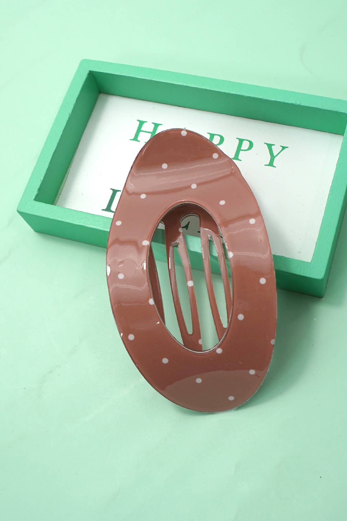 Jumbo Lay Flat Oval Hair Claw Clips Secure Styling | 40H1050