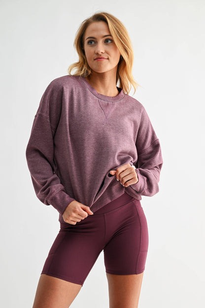 Burned Out Crewneck Sweater