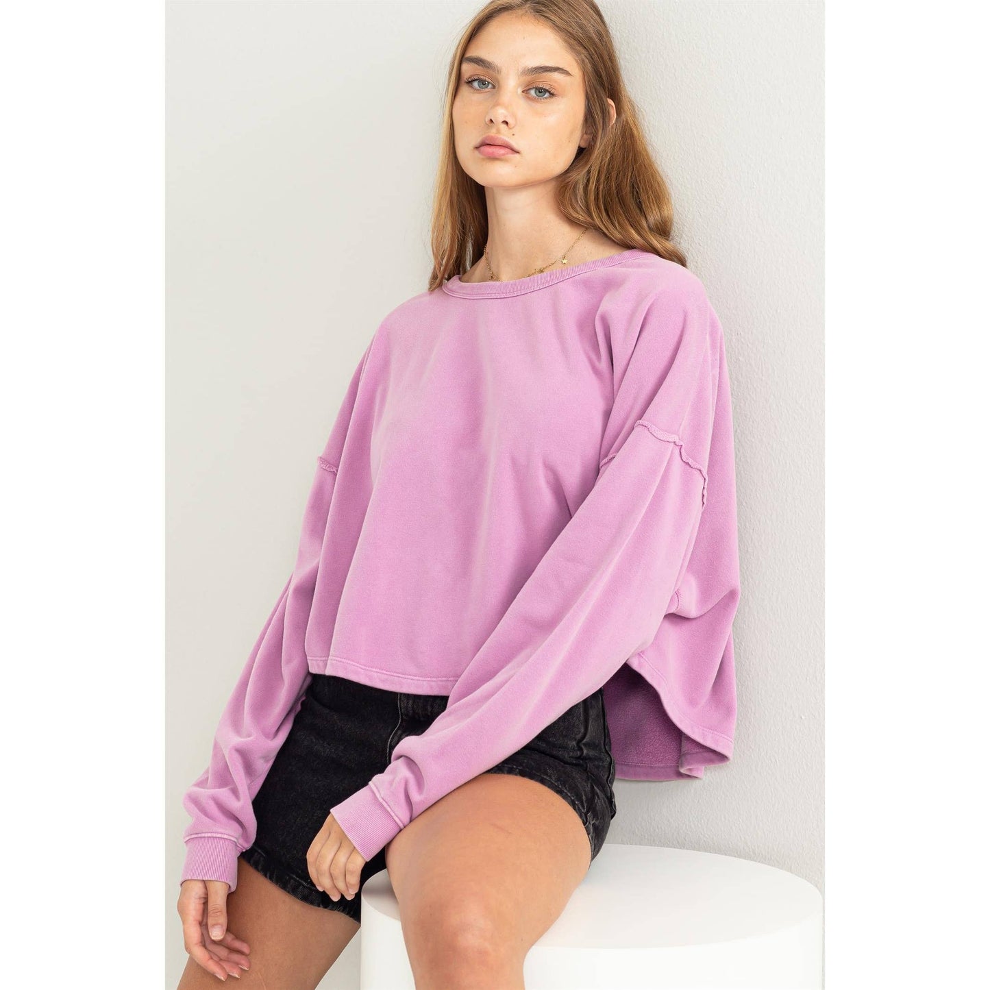 DZ23G341-Oversized Sweatshirt