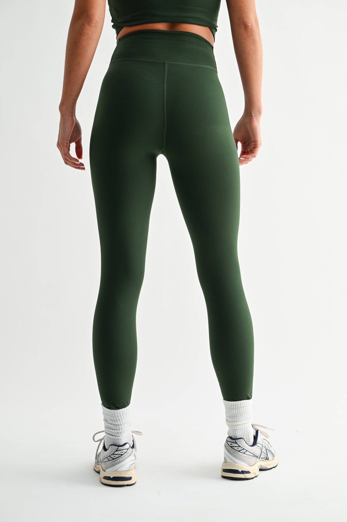 Venice Crossover Waist Leggings