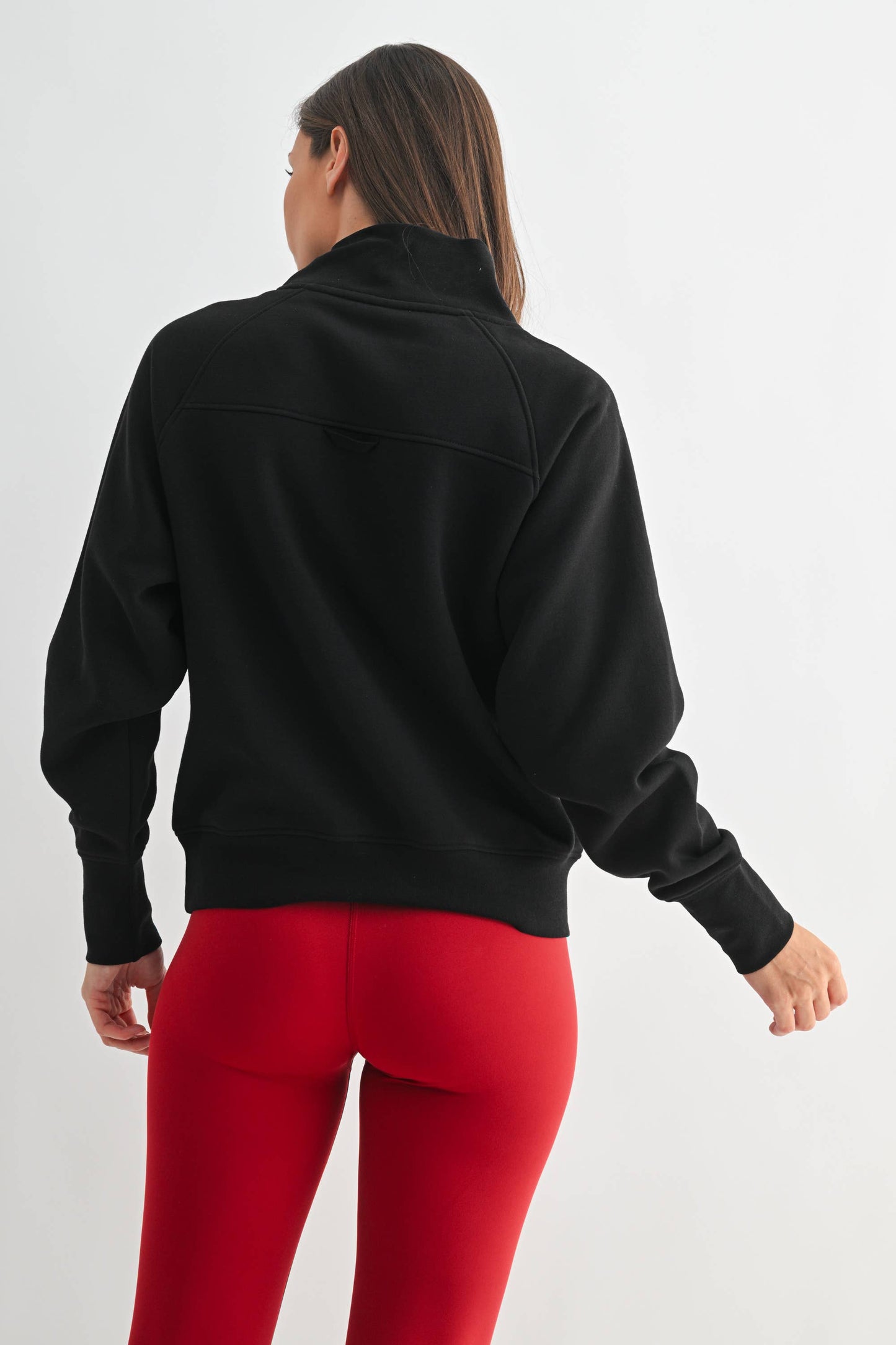 Hearthline Fleece Mock Neck Sweater