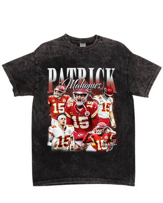 Kansas City Mahomes Acid Wash Shirt