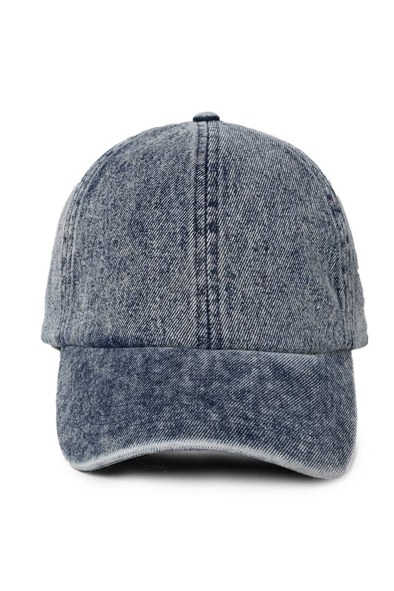 FWCAP3478 - Denim Cotton Baseball Cap