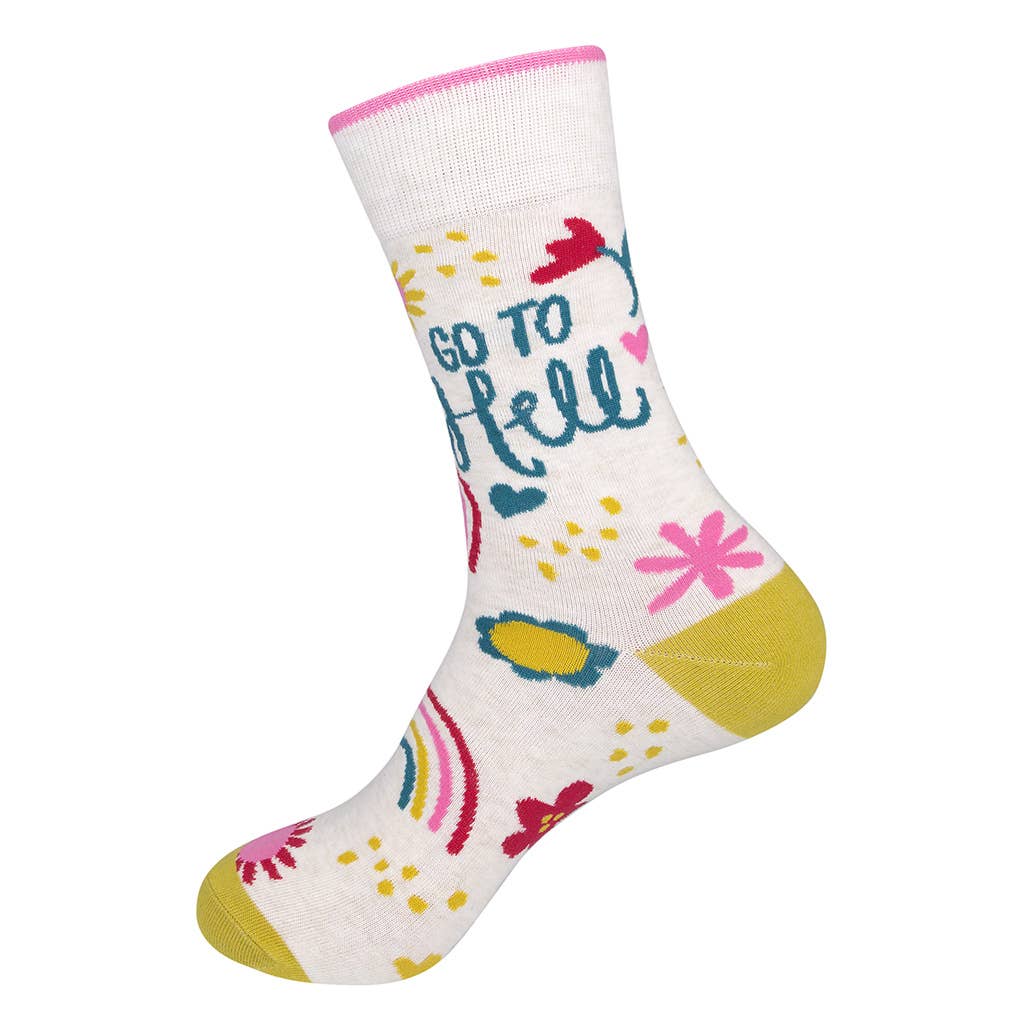 Go To Hell Socks | Funny Unisex | Funatic