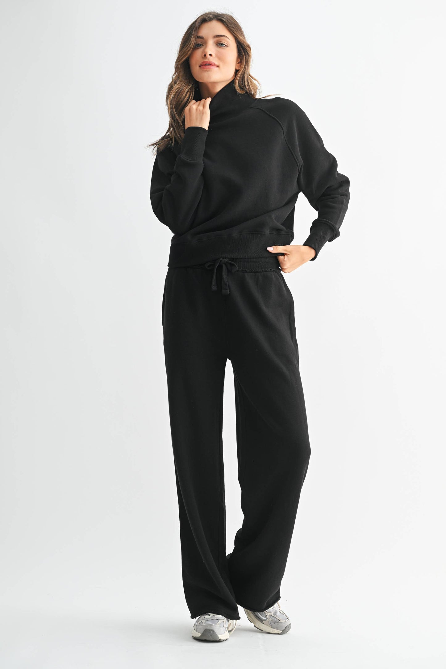 Malibu Raglan Sleeve Turtleneck