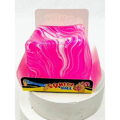 Fluid Pattern Squeeze Cube Slime