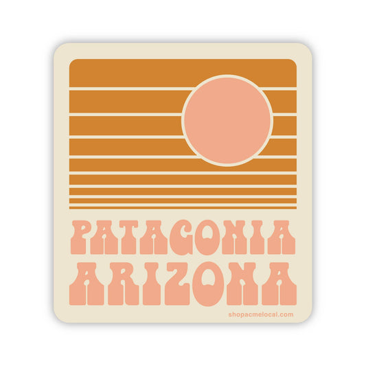 Hippie Sunset Customizable Sticker