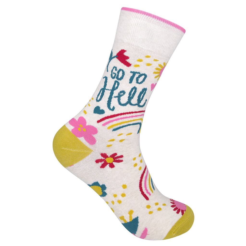 Go To Hell Socks | Funny Unisex | Funatic