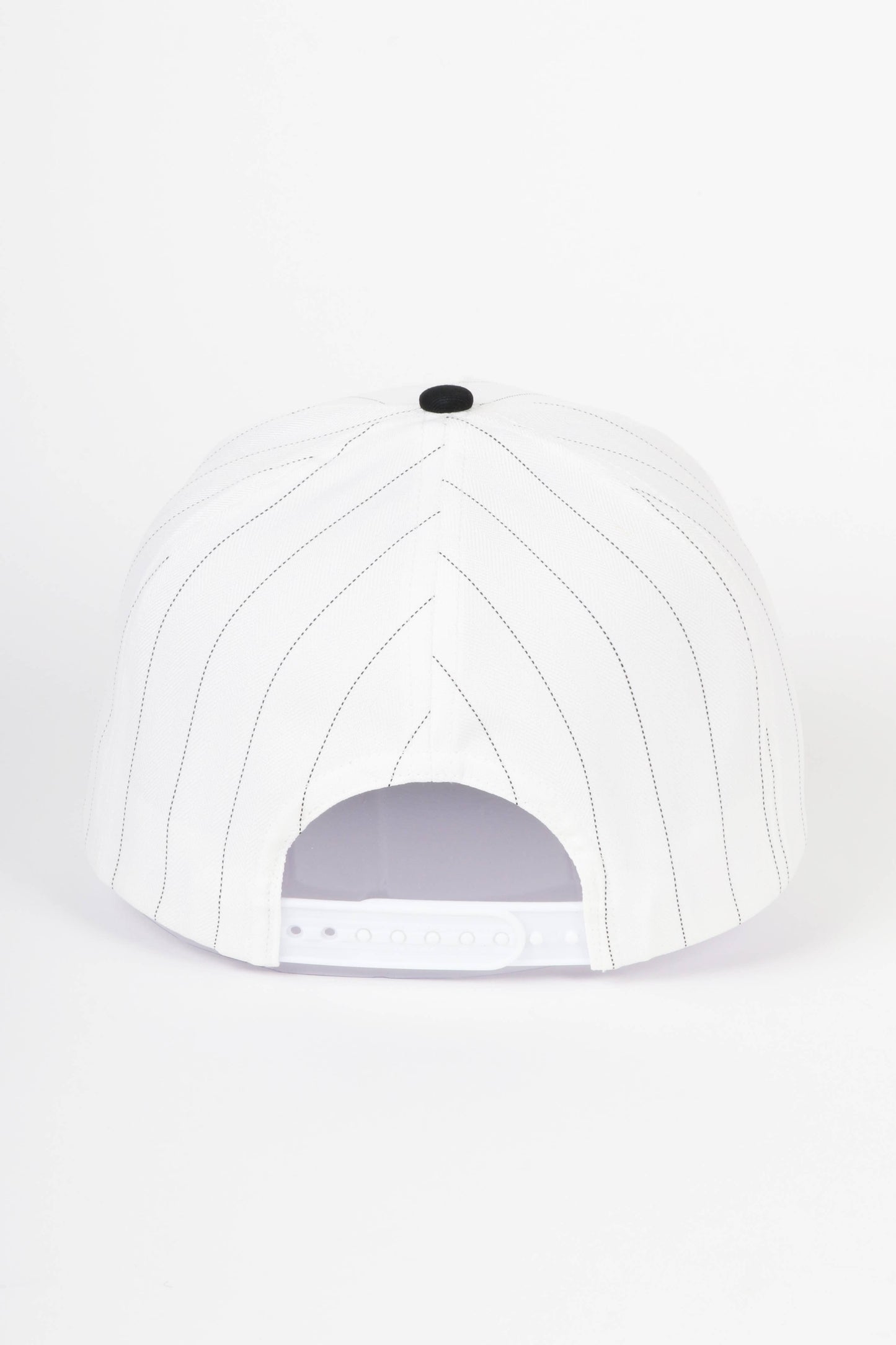 Pinstripe Two-Tone Baseball Cap