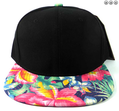 Custom Party Snapback Hats - Rectangle Patch