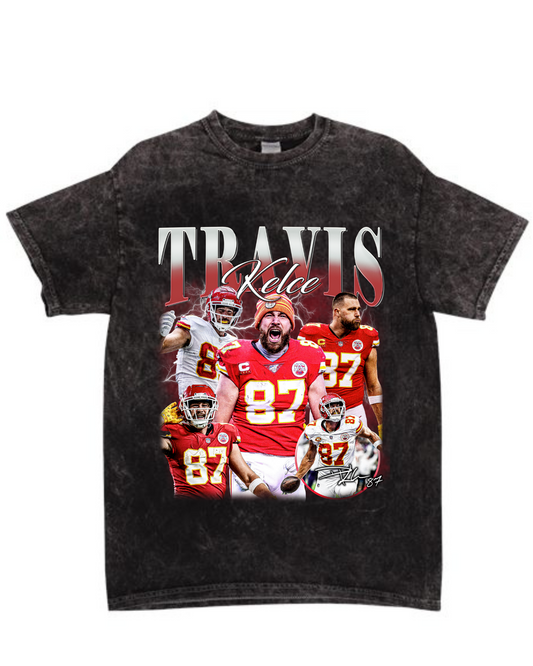 Kansas City Kelce Acid Wash Shirt