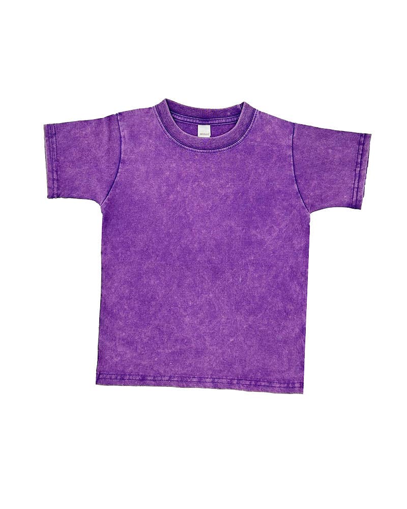 Infant, Toddler Short Sleeve Crew Neck Stone Wash Tshirts