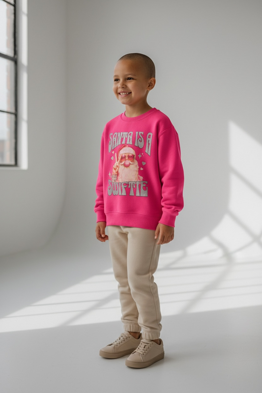 Santa is a Swiftie Youth Sweatshirt